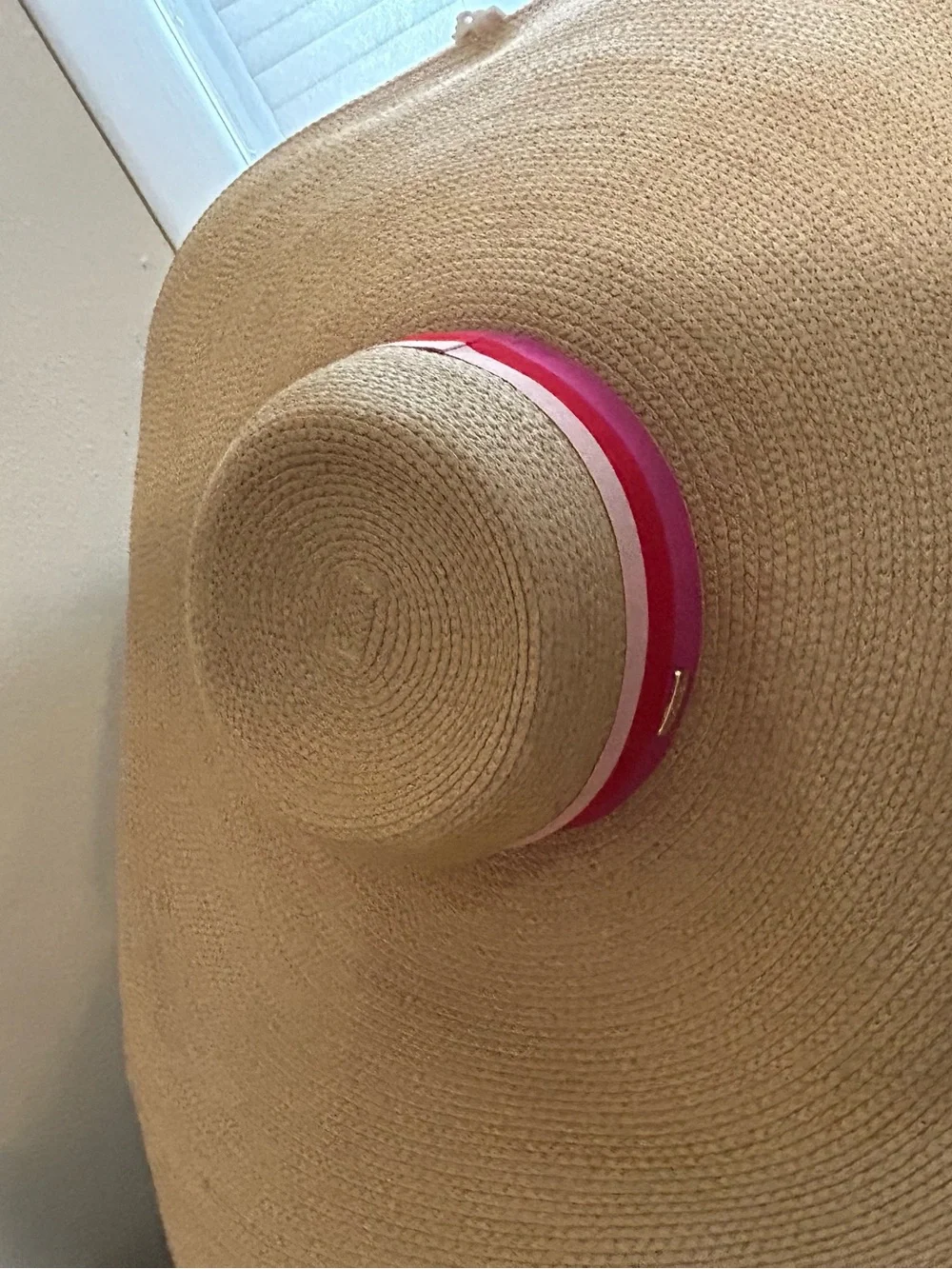 Trina Turk Palmas Oversized Wide Brim Floppy Straw Sun Hat